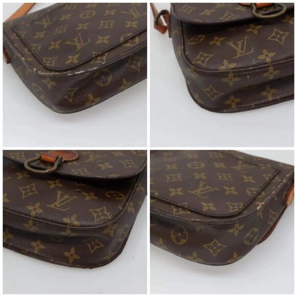 LOUIS VUITTON Monogram Saint Cloud MM Shoulder Bag M51243 LV Auth 132152 - Picture 16 of 16